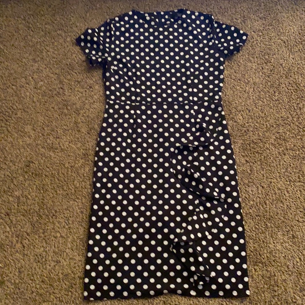 Black and white dress